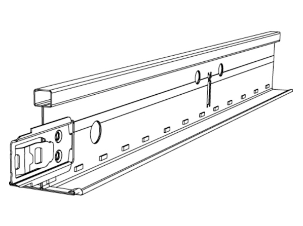 Knauf - Ventatec T-15 δευτερεύων οδηγός για μεταλλικό σκελετό επισκέψιμων οροφών