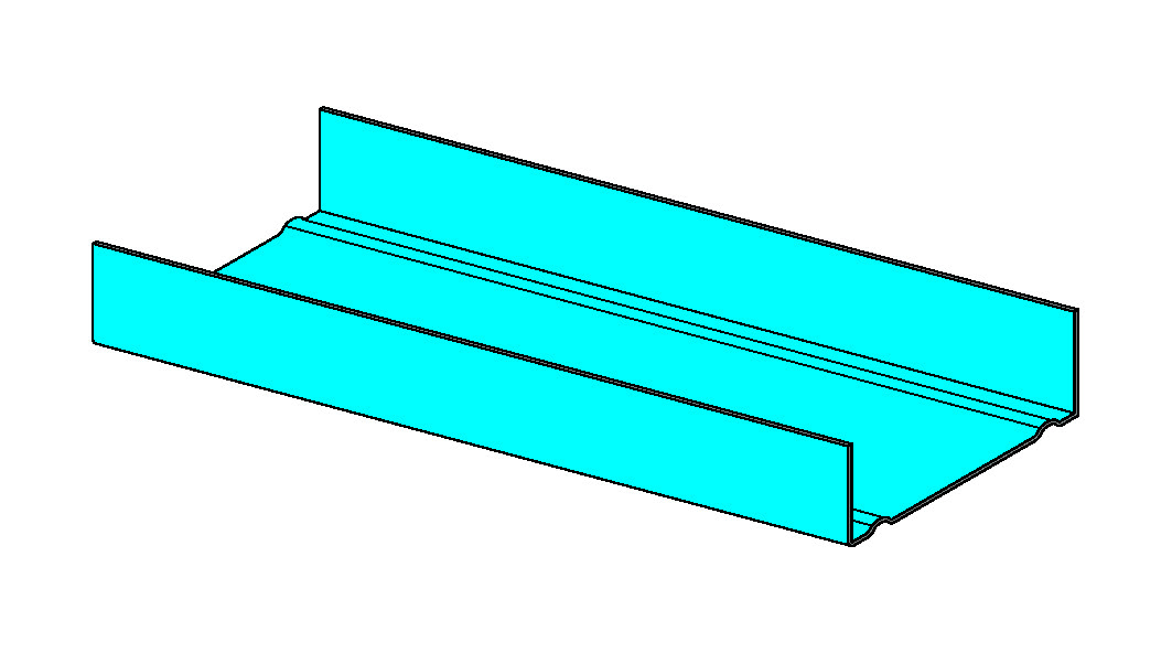 Knauf - UW-profiel 100/40 C5M - ID_428103_UW-Profil100x40_C5M